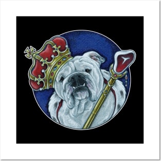 King Bulldog Posters and Art